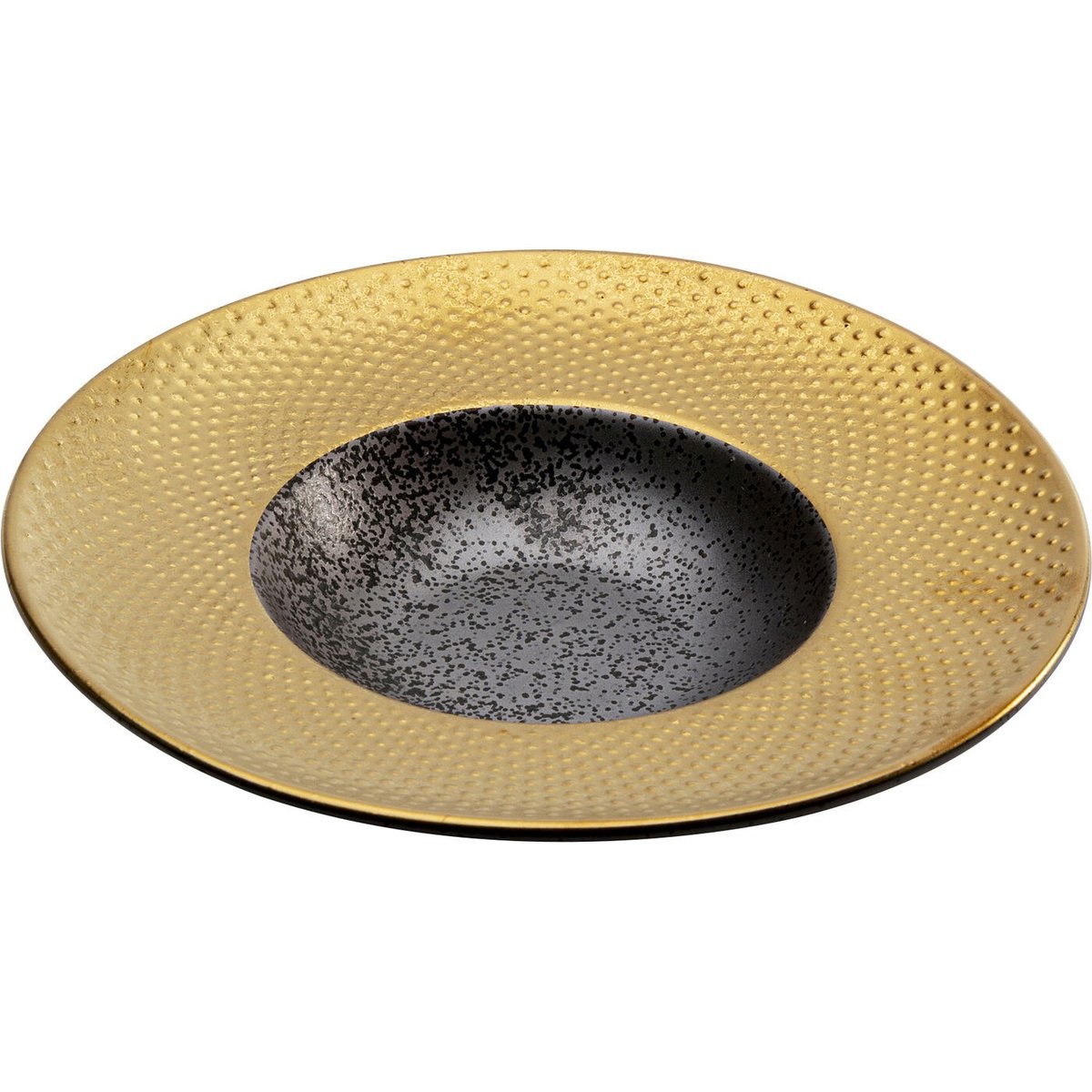 Assiette creuse, DIVA or, KARE DESIGN