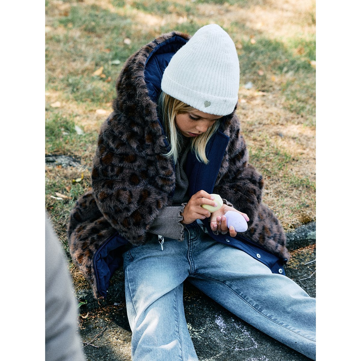 Parka réversible marine, VERTBAUDET