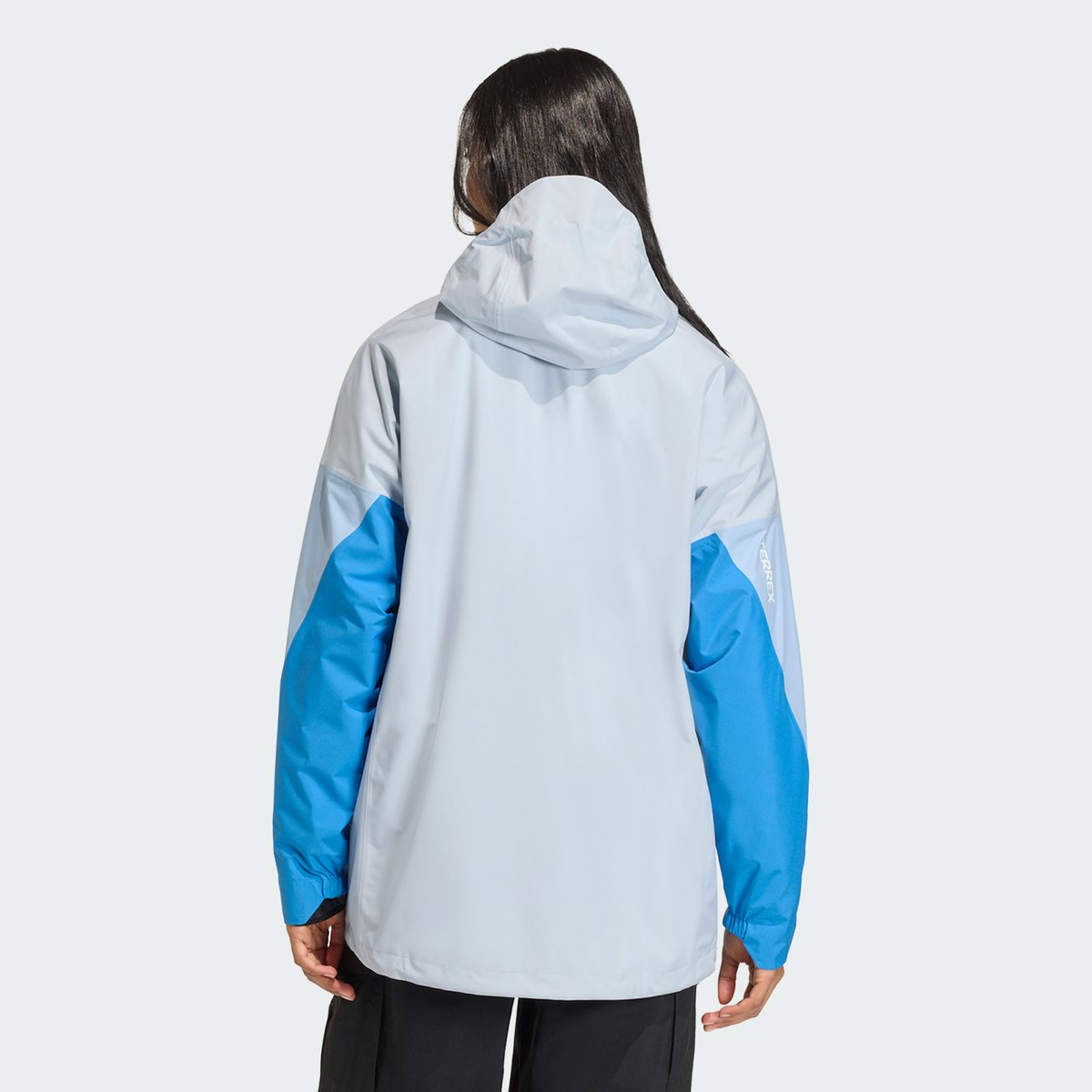 Anorak Terrex Xploric 2.5 À Couche Climaproof Anorak Terrex Xploric 2.5 À Couche Climaproof crystal sky / glow blue / ray blue, adidas Performance