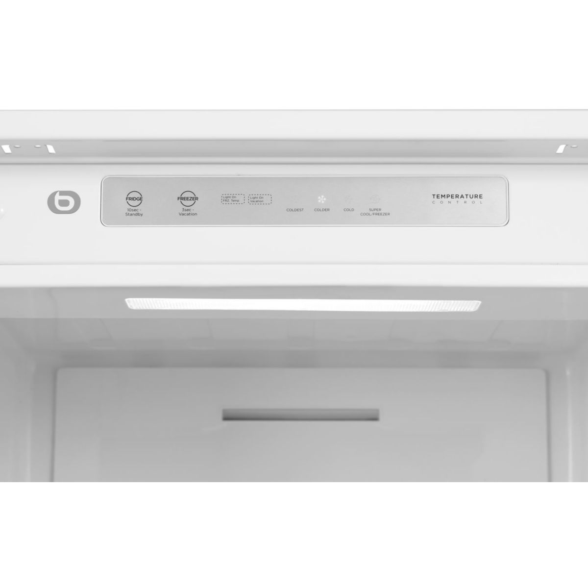 Réfrigérateur combiné encastrable ERCVI200-55miB1 194cm couleur unique, ESSENTIEL B