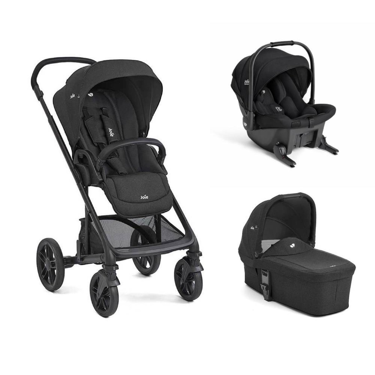 Pack poussette trio Chrome 2 + Sprint noir, JOIE