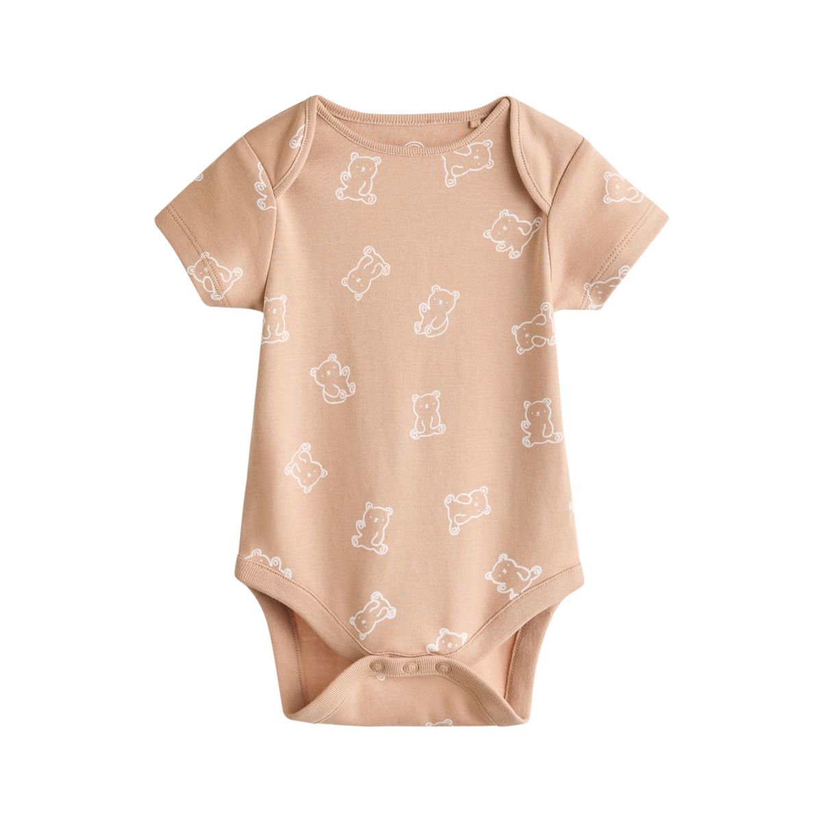 Body ours à manches courtes bébé, lot de 5 naturel, NEXT