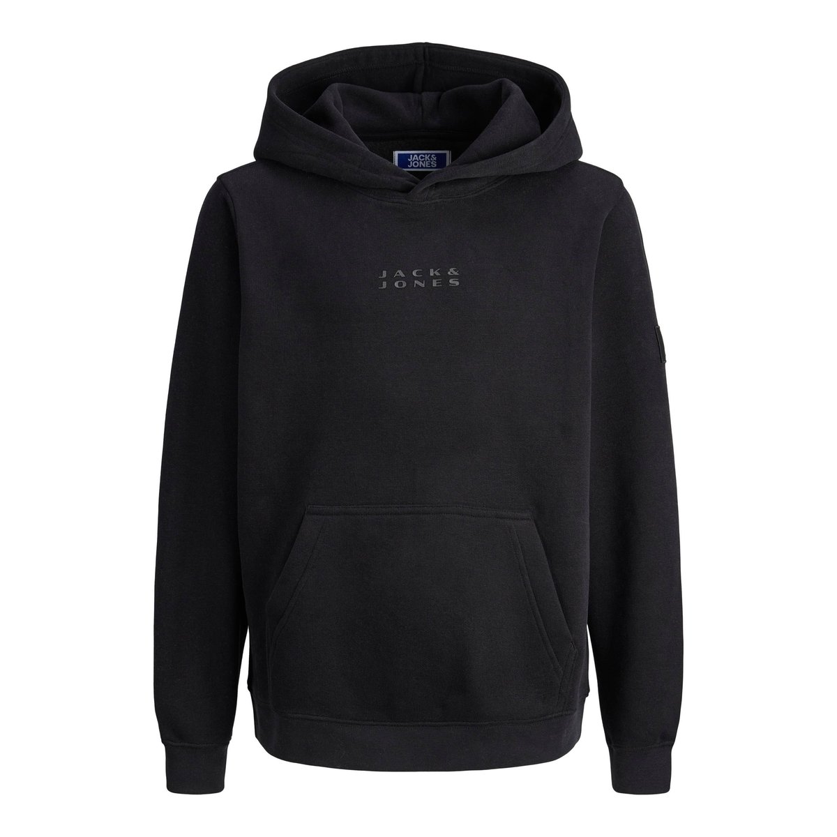 Sweat À Capuche noire - black, JACK & JONES JUNIOR