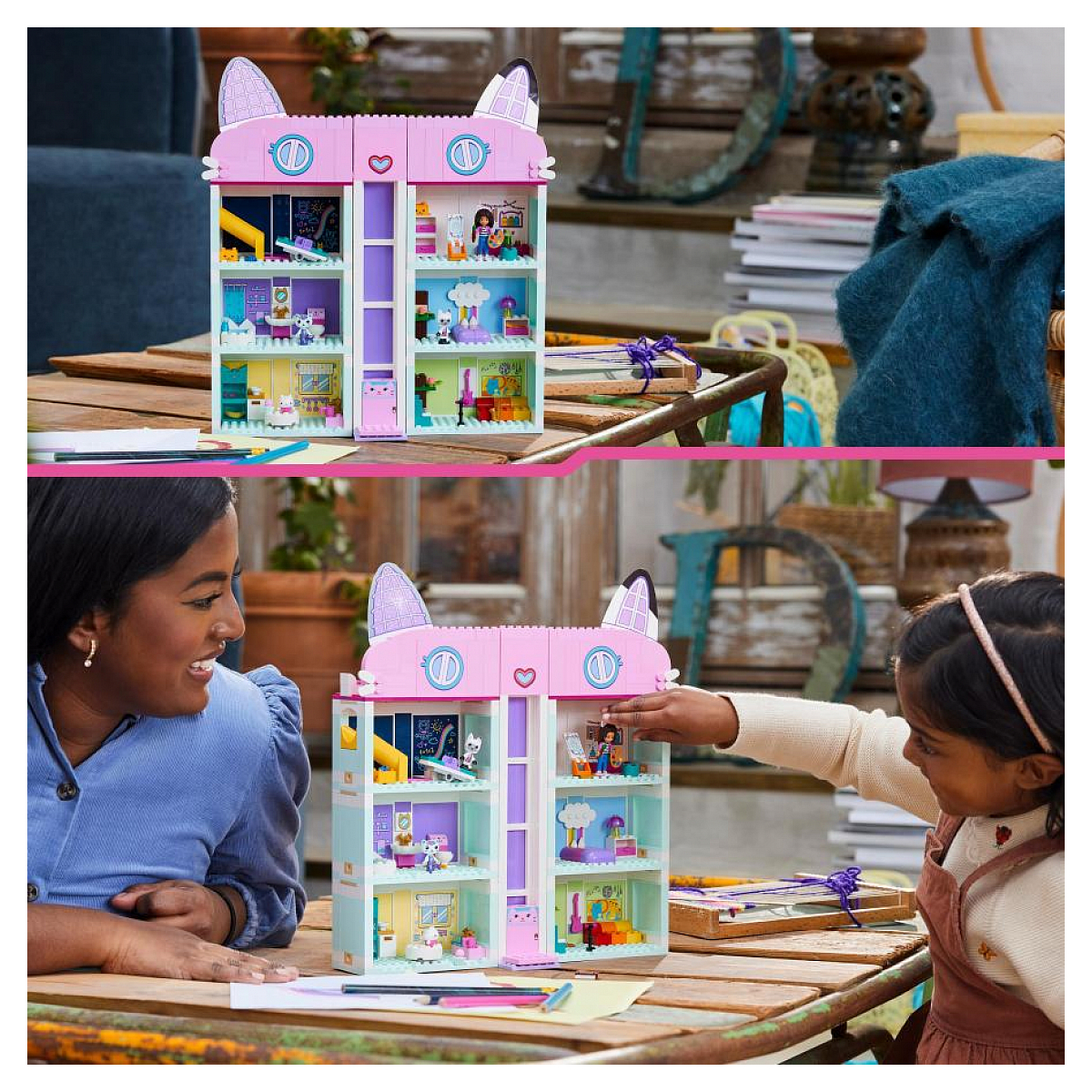 LEGO Gabby's Dollhouse - La maison magique de Gabby - 10788 multicolore, LEGO