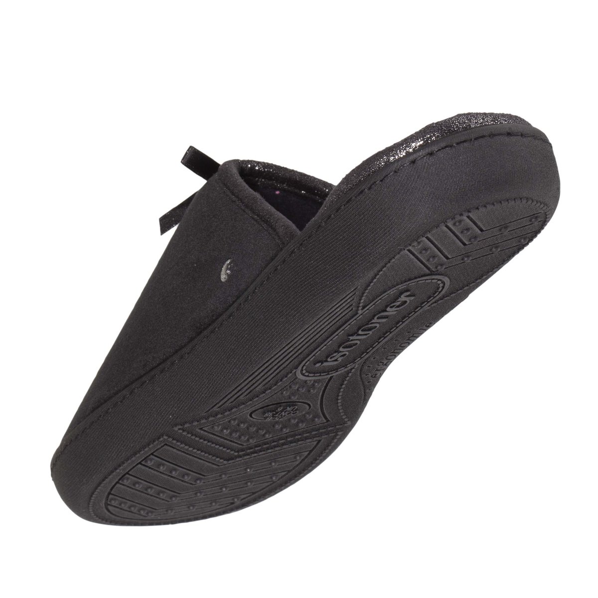 Chaussons Mules noir, ISOTONER