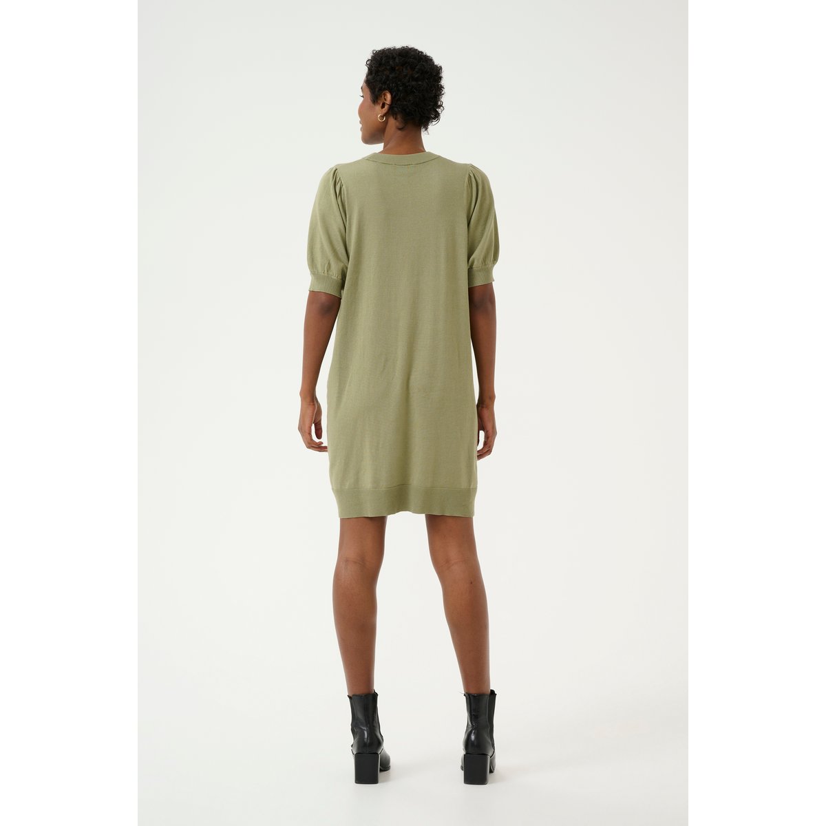 Dress vert oil green, KAFFE