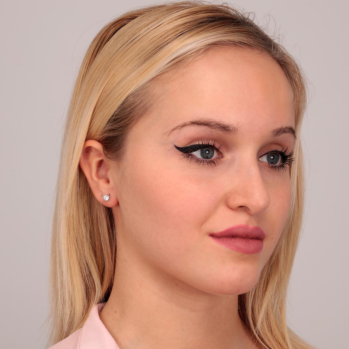 Boucles D'oreilles En Or Blanc 750 B-classic argent, BLUESPIRIT