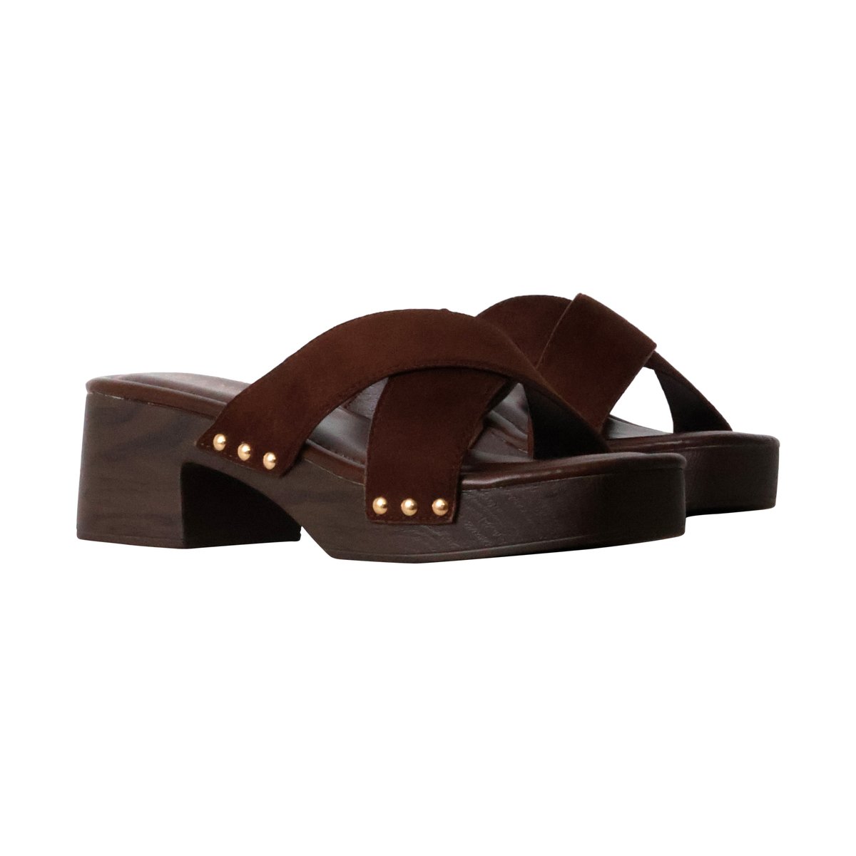 Sandales à Talon marron, ENZA NUCCI