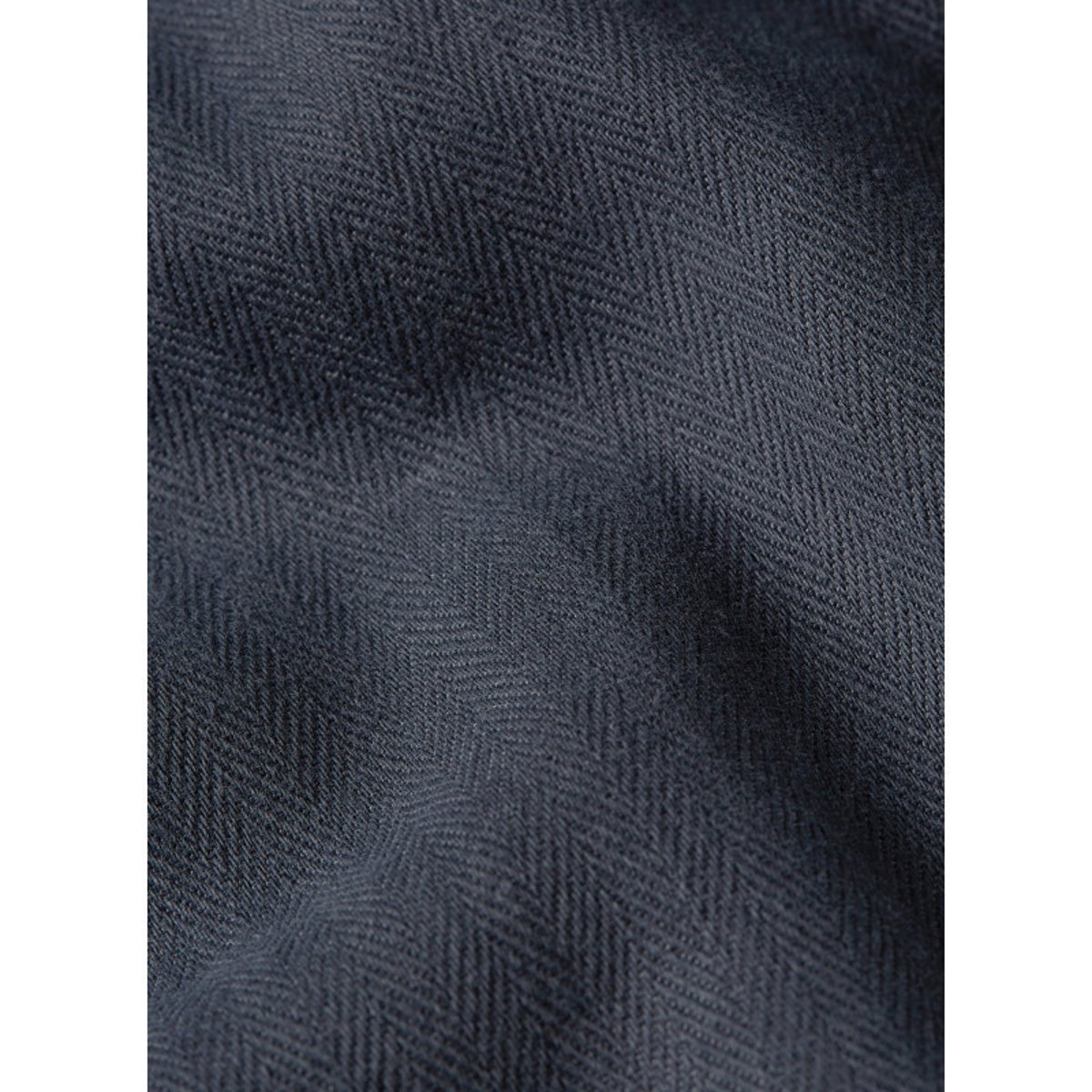 Chemise marine unie avec une col français et une coupe droite marine, G-Star RAW