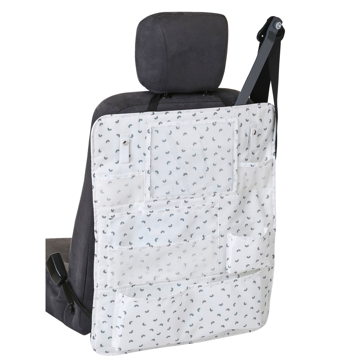 Organisateur de voiture Fashion Roll écru, VERTBAUDET