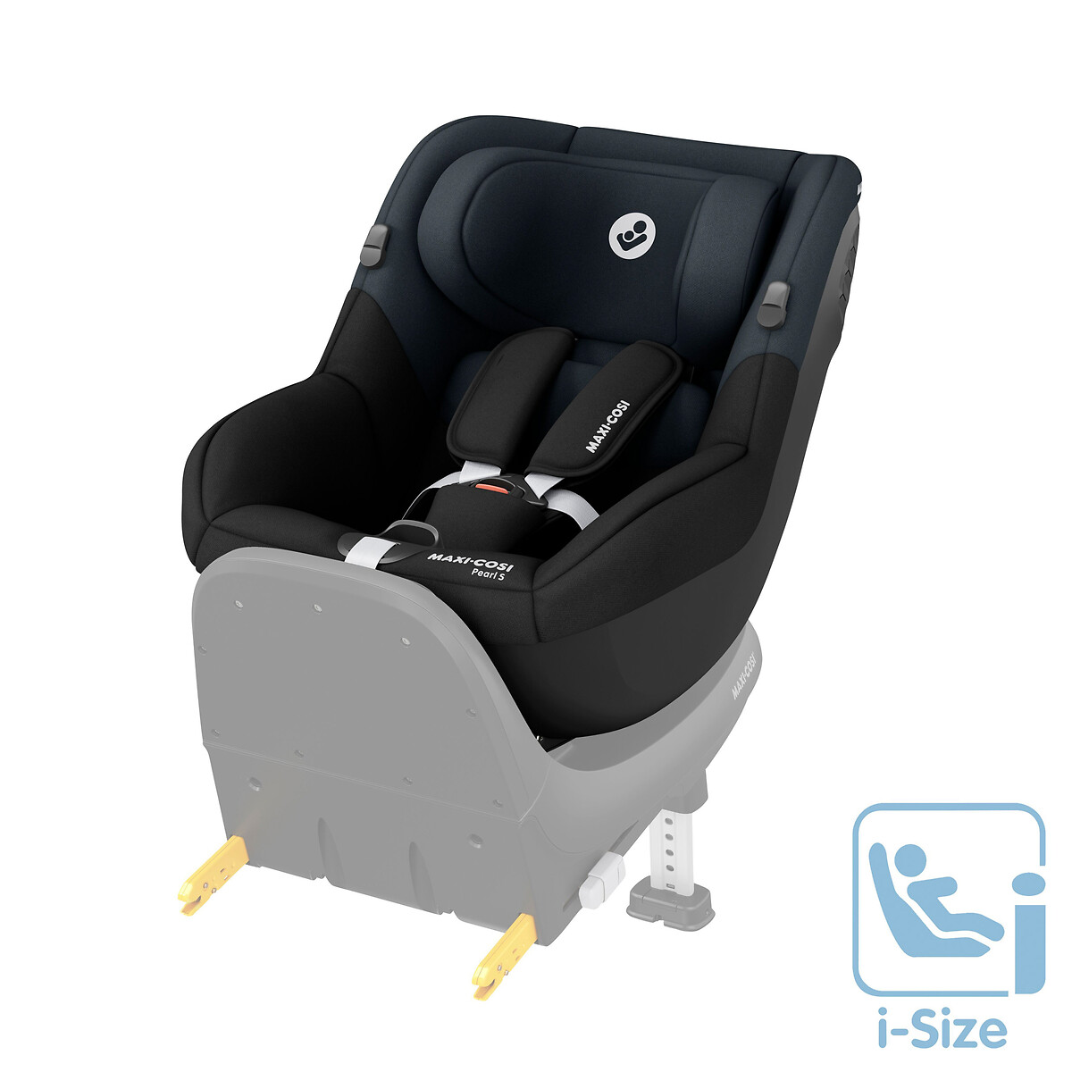 Siège auto enfant Pearl S, inclinable, i-Size noir tonal, MAXI COSI