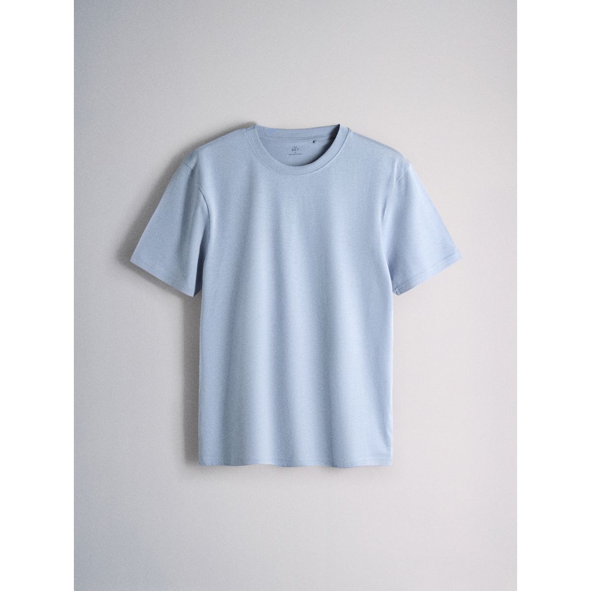 T-shirt léger à manches courtes, lot de 7 bleu/gris, NEXT