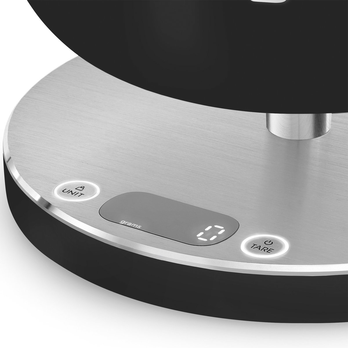 Balance de cuisine KSC01 noir mat, SMEG