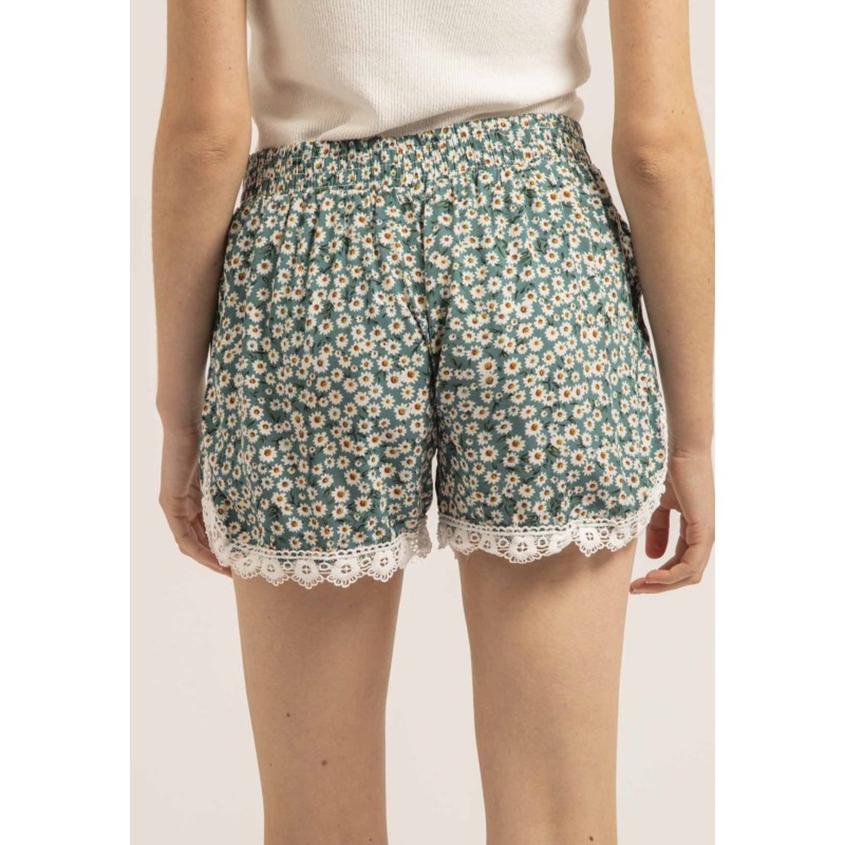 Short Dentelle Xiame vert, DONA LISA