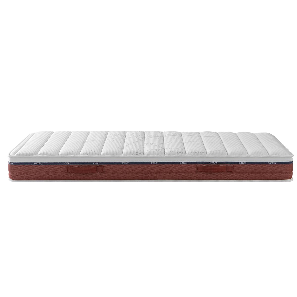Matelas 100% latex Crépuscule 600 blanc, SOMEO