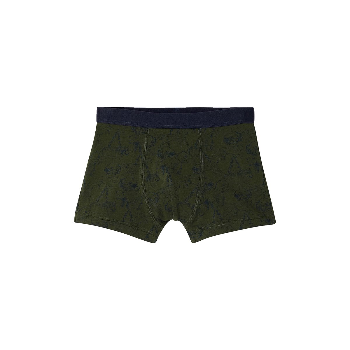Lot de 5 boxers kaki, VERTBAUDET