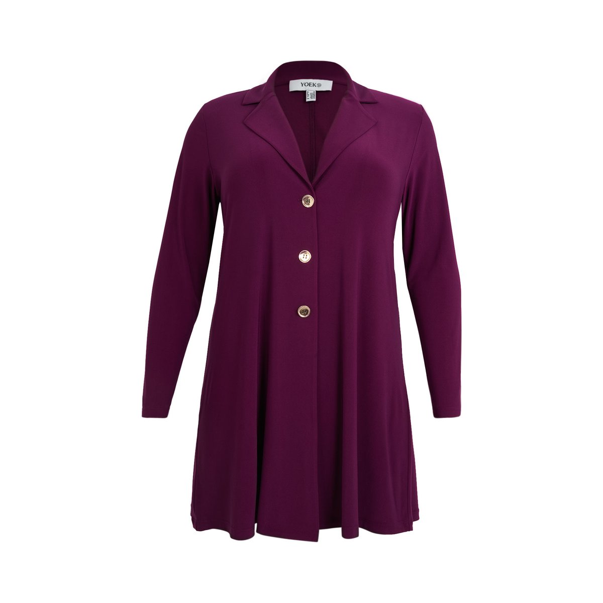 Veste /Blazer avec manches longues violet, YOEK