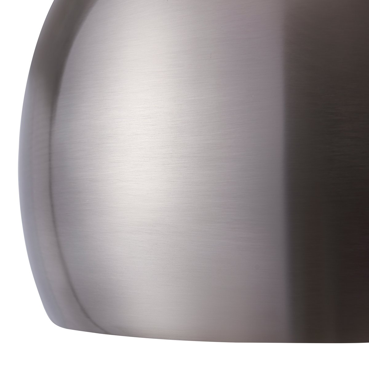 Lampadaire Intérieur Arc Métal avec base marbre, ARQUER gris, TEAMSON HOME