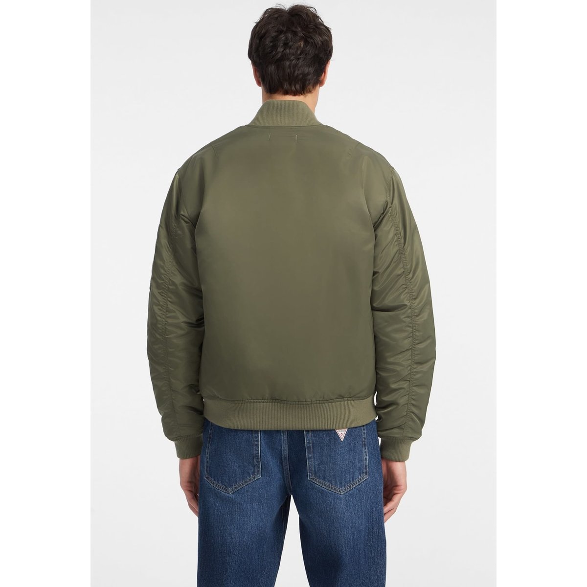 Blouson Bomber vert olive, GUESS JEANS