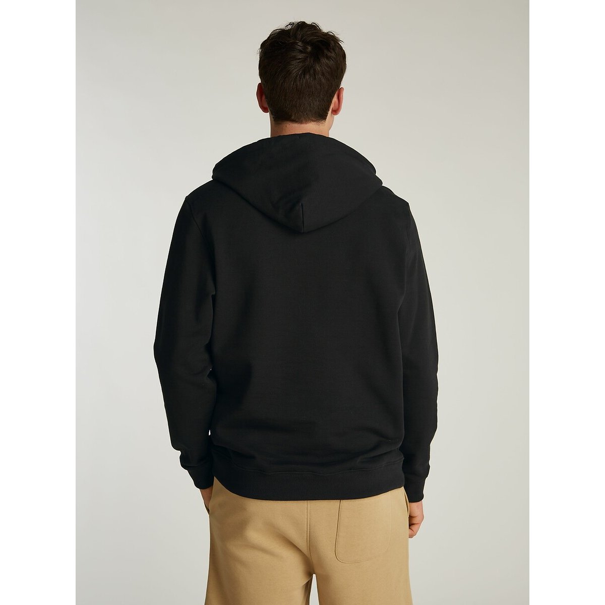 Sweat com capuz e logótipo preto , TOMMY JEANS