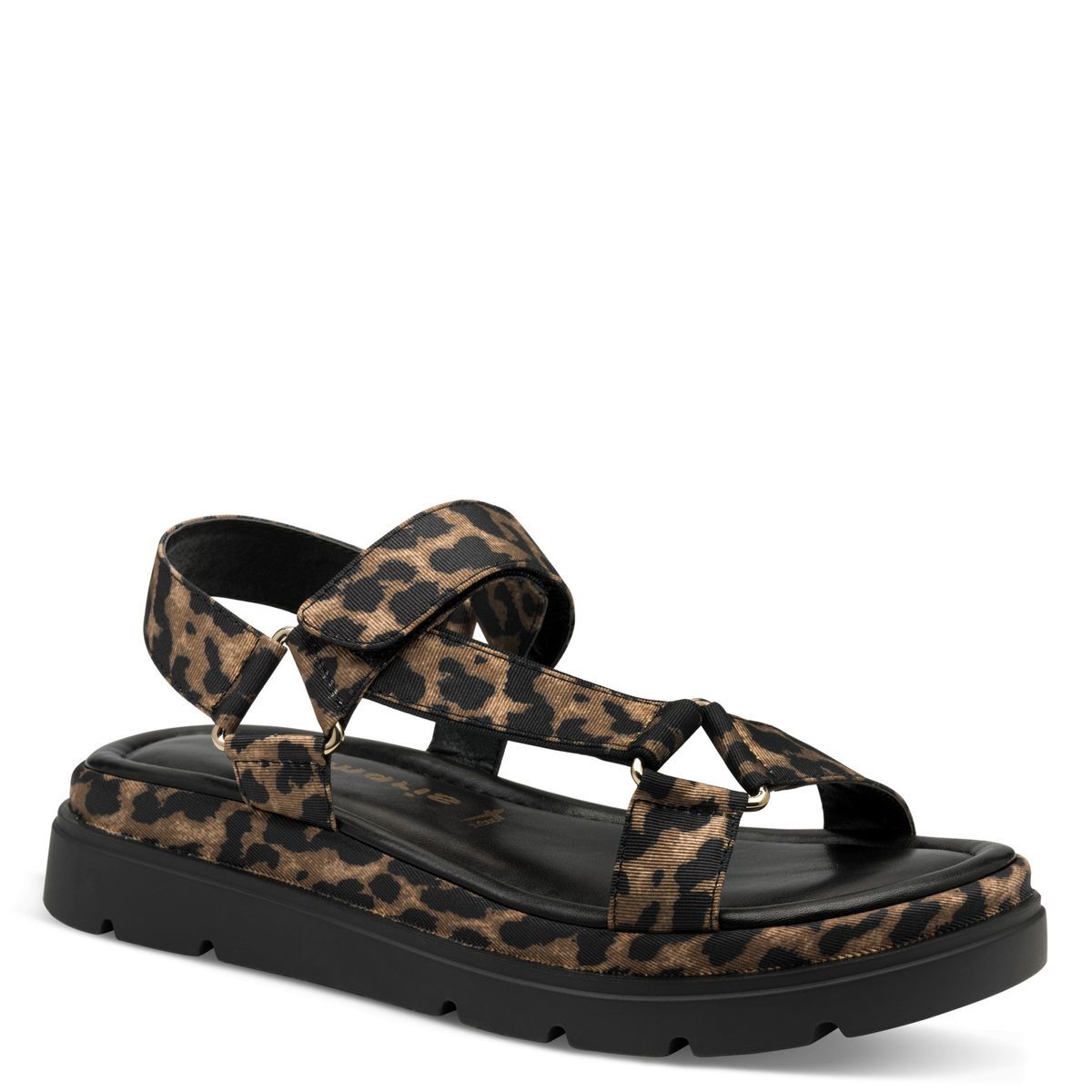 Sandales sportswear léopard, TAMARIS