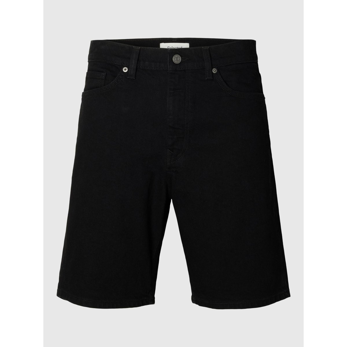 Shorts En Jean black denim, SELECTED