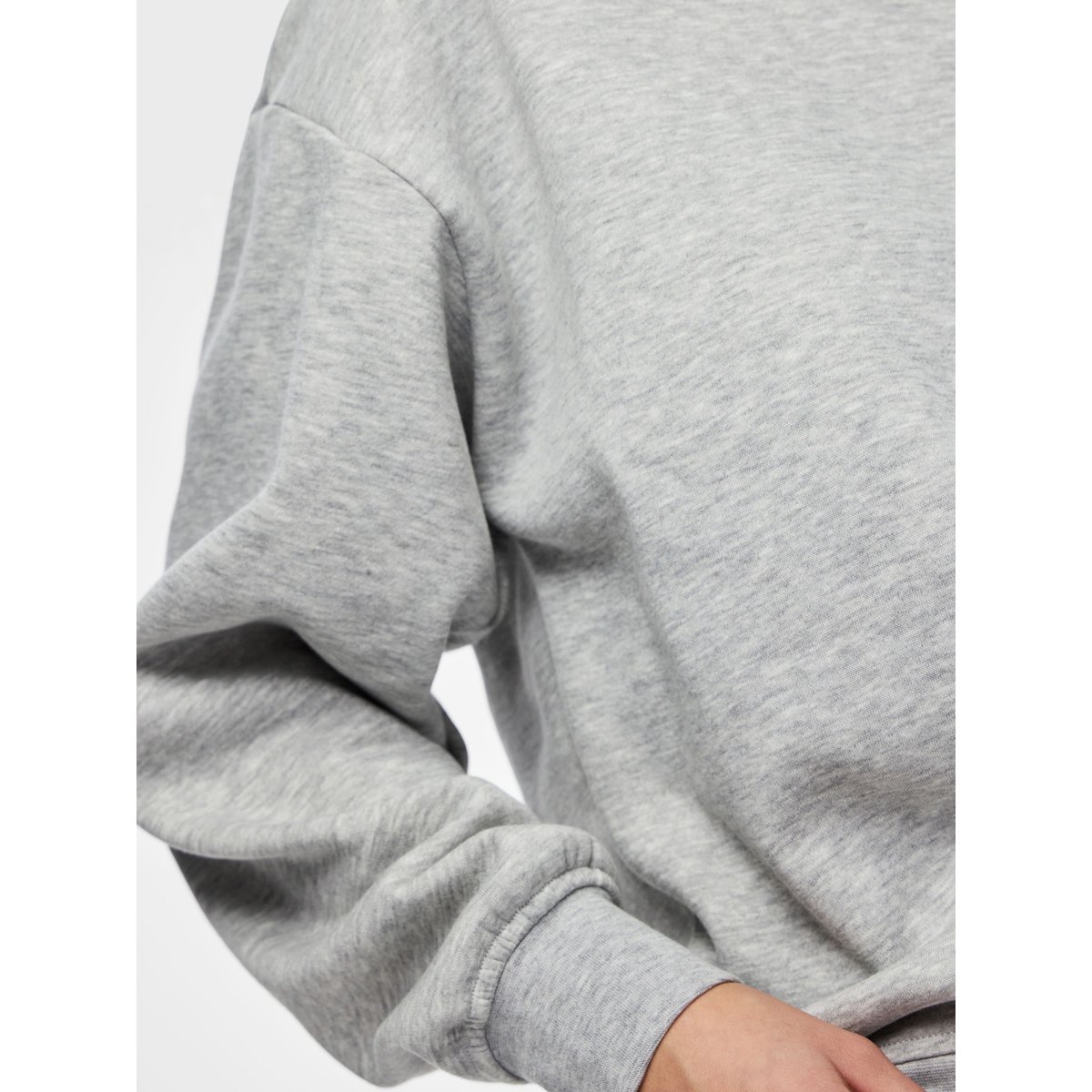 Sweat-Shirt gris - light grey melange, PIECES