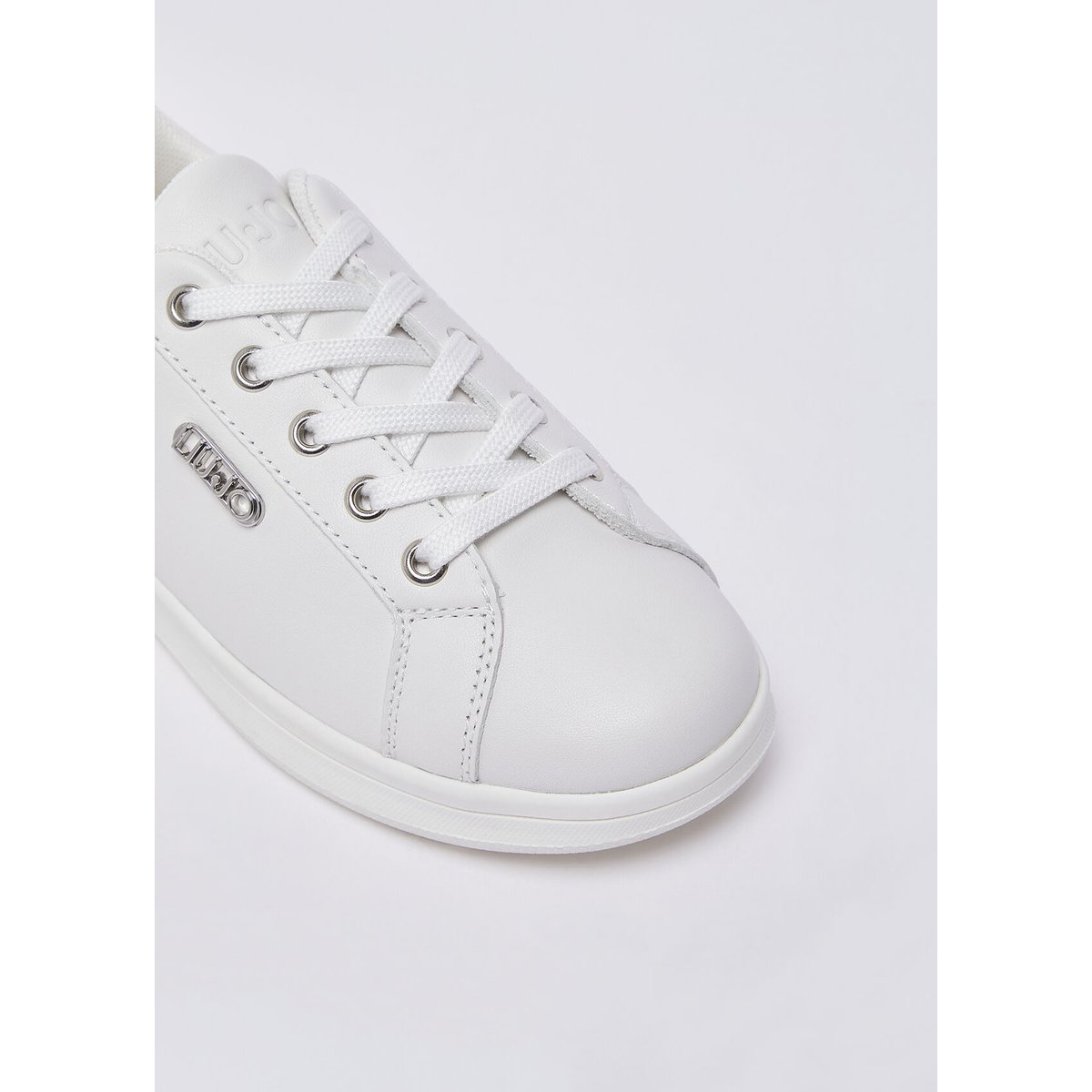 Sneakers en cuir blanc, LIU JO