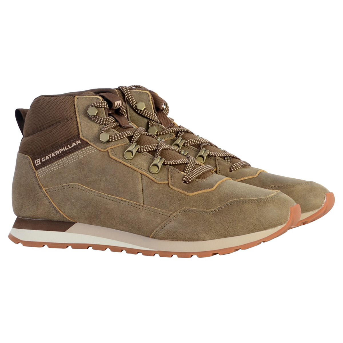 Basket Cuir Venture Hiker vert, CATERPILLAR