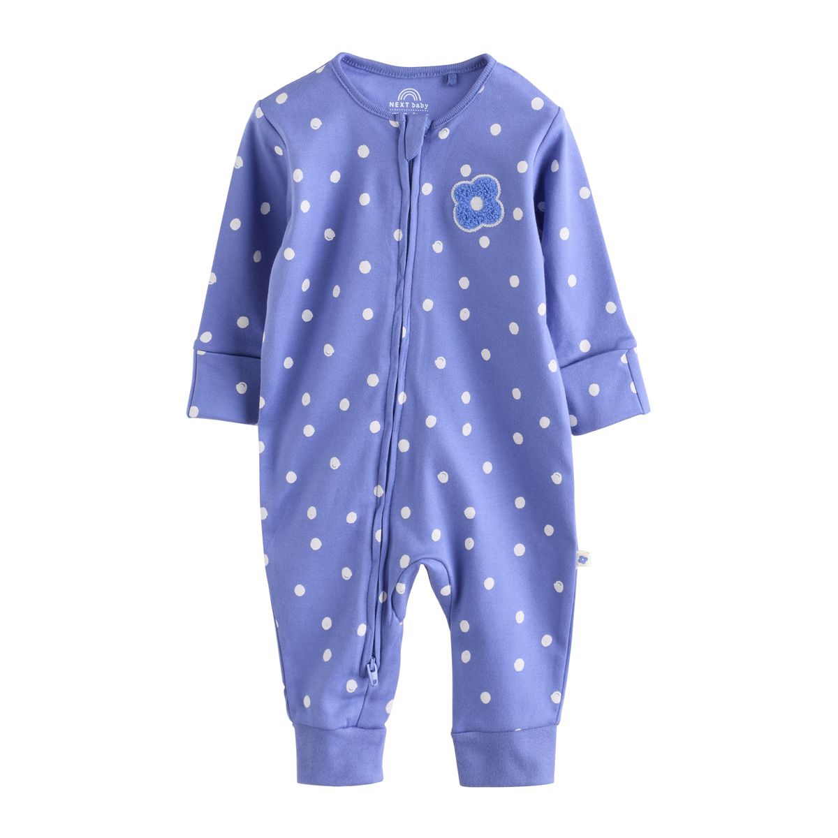 Dors-bien à zip double sens bébé, lot de 3 bleu, NEXT