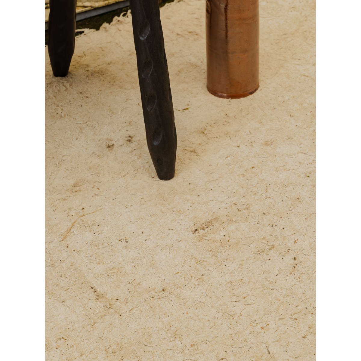 Table d'appoint en bois noir Francine N°1699 - Bon état noir, DEBONGOUT