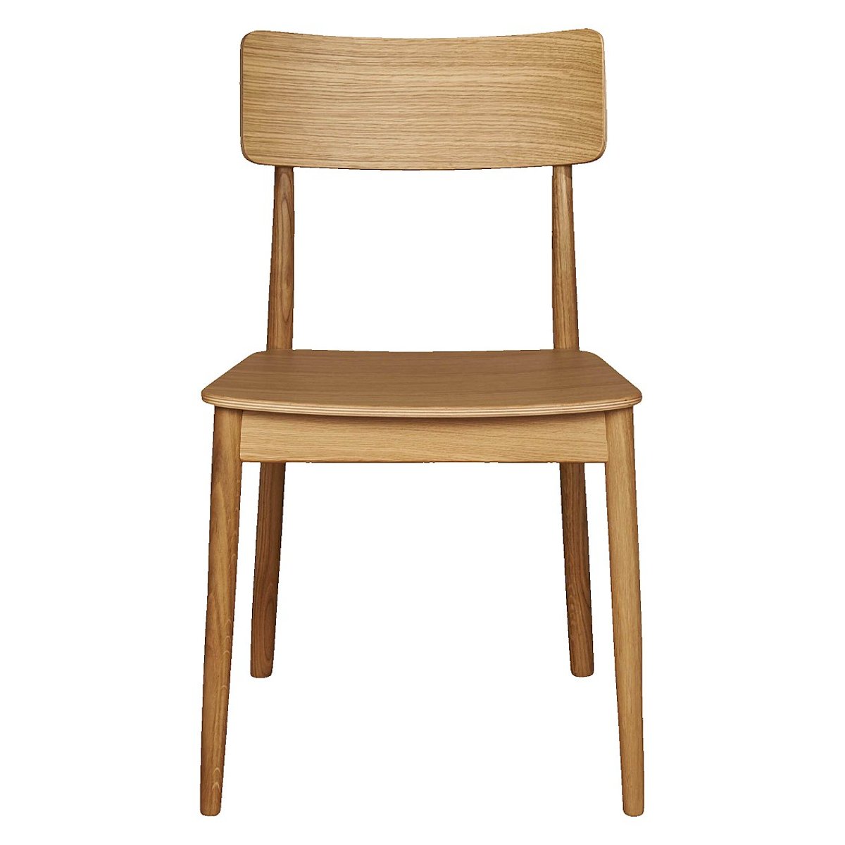 Chaise chêne PIPPA naturel clair, HABITAT