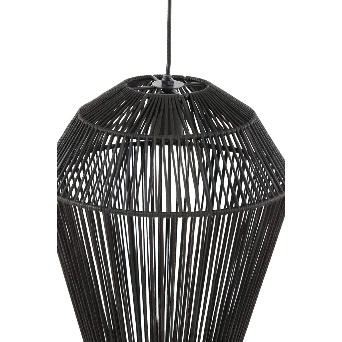 Lampe Suspendue Métal DEYA black, LIGHT & LIVING 