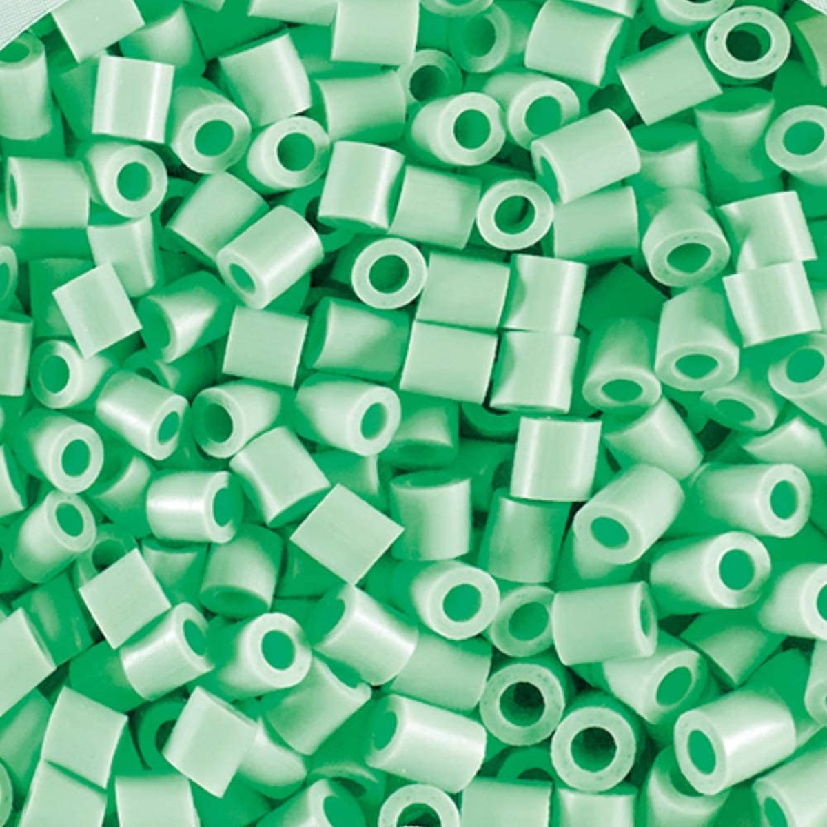 Sachet 1000 perles plastique Midi Menthe pastel vert, HAMA
