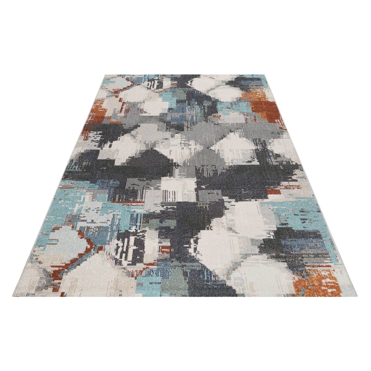 Tapis intérieur extérieur motif abstrait , Stash multicolore, ESPRIT