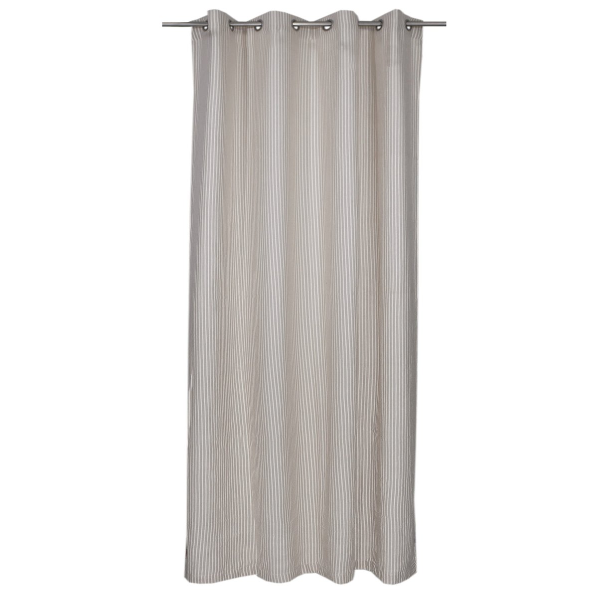 Voilage tamisant coton, BENISA beige, INSPIRE