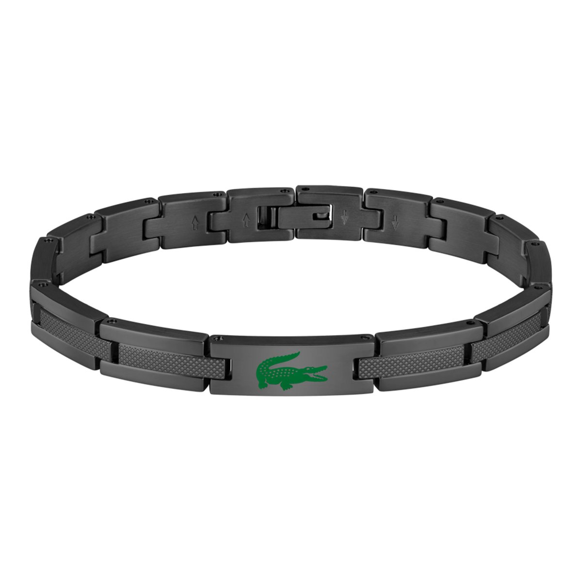 Bracelet Stencil noir, LACOSTE