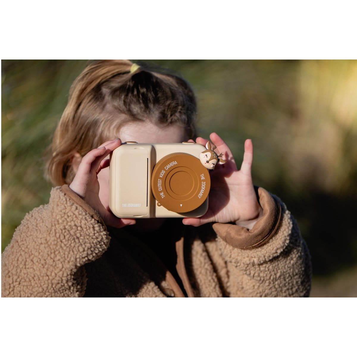 Appareil photo d'impression - CERF marron, THE ZOOFAMILY