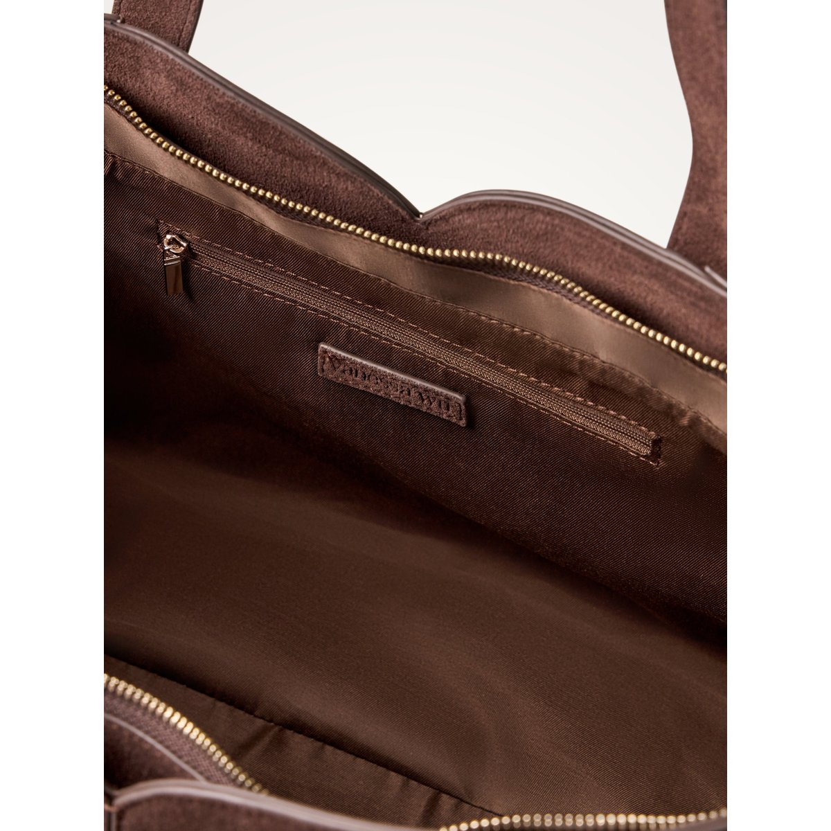 Sac cabas avec anses et bandoulière Maxi ALTAÏ marron foncé, VANESSA WU
