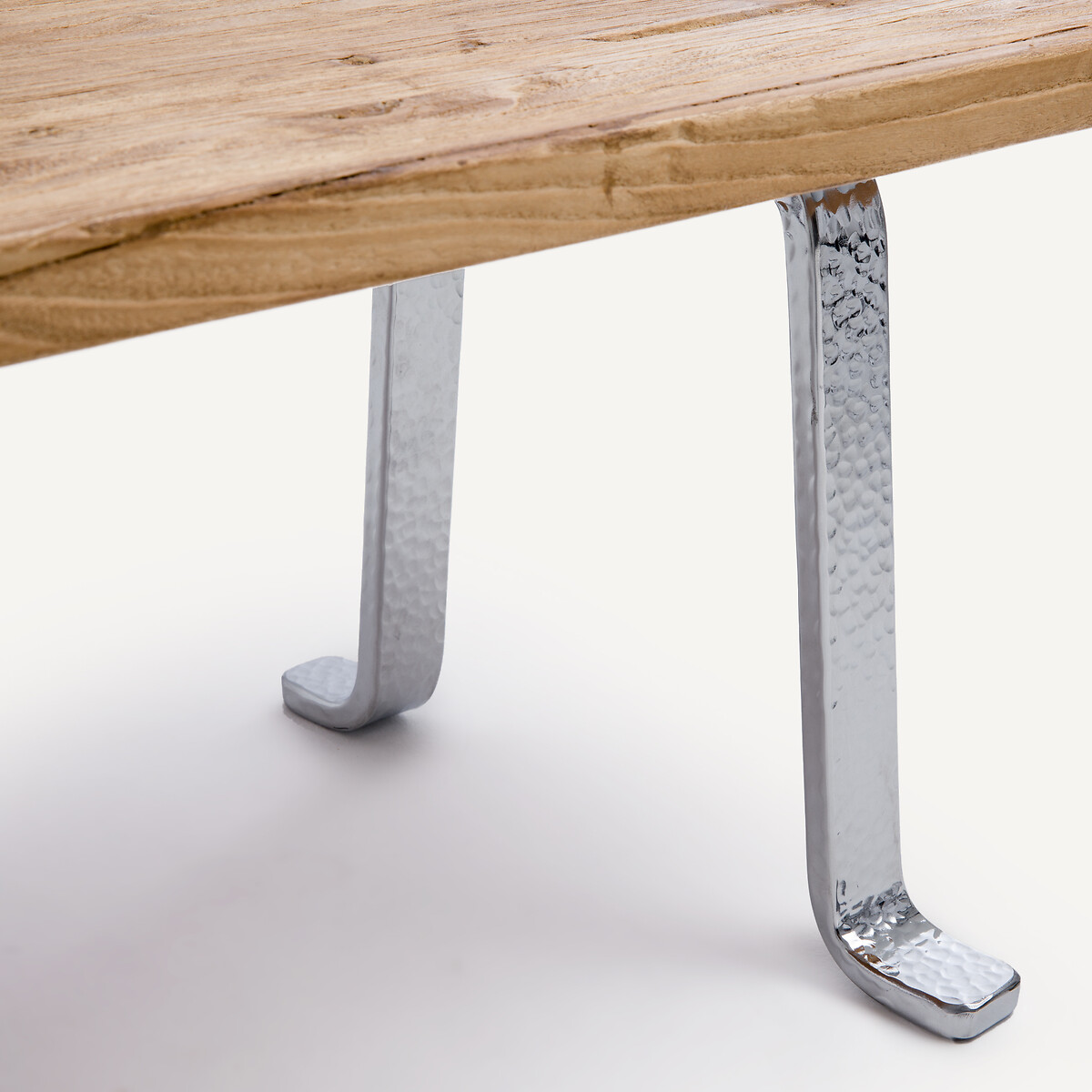 Table basse en orme recyclé et métal fer, Zen naturel, OTTO STUDIO FOR AM.PM