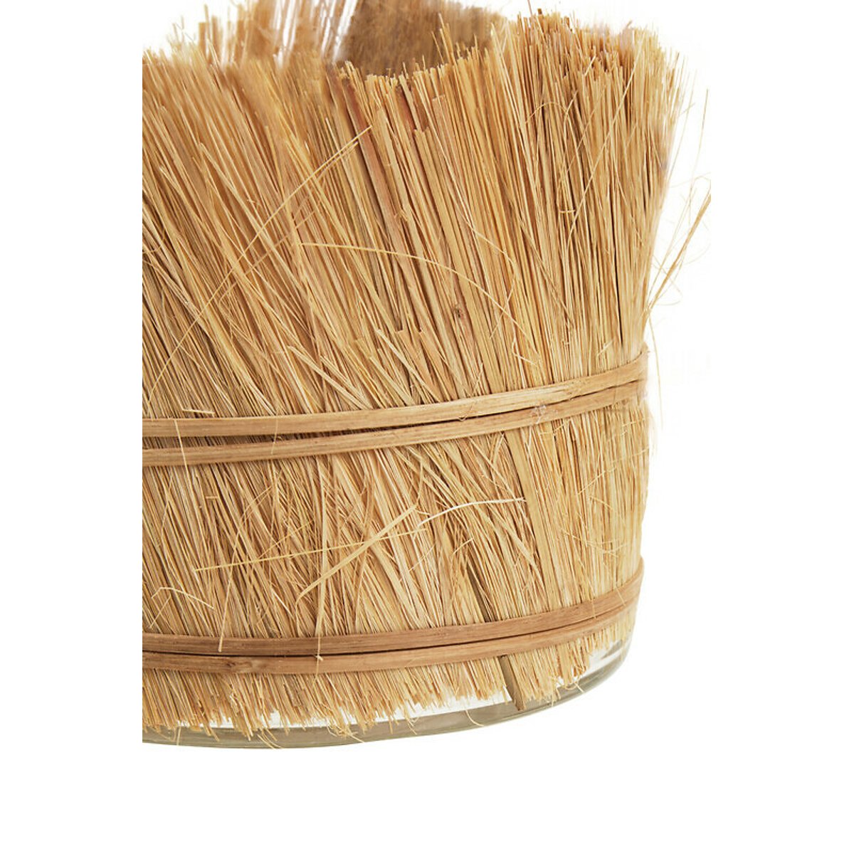 Medium Raffia Candle Holder in Natural natural, ÉDITÉ