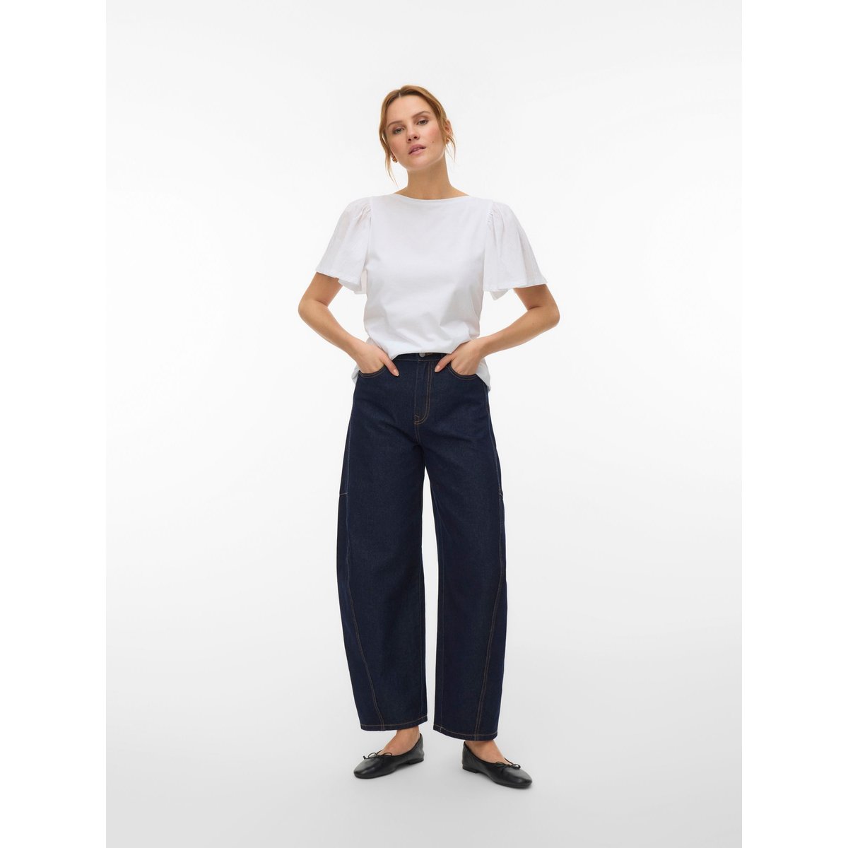 Top bright white, VERO MODA