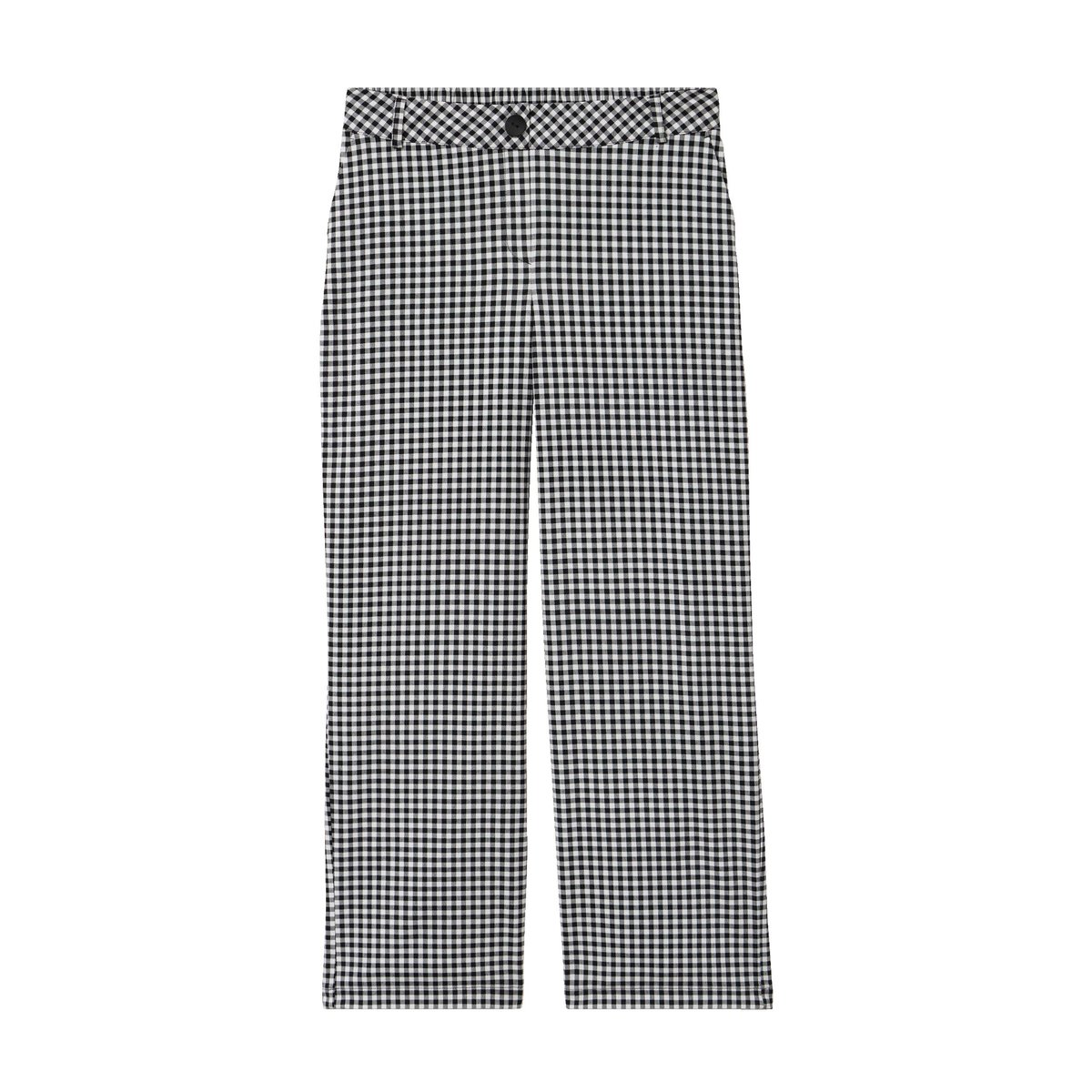 Pantalon large 7/8ème taille standard noir, BREAL