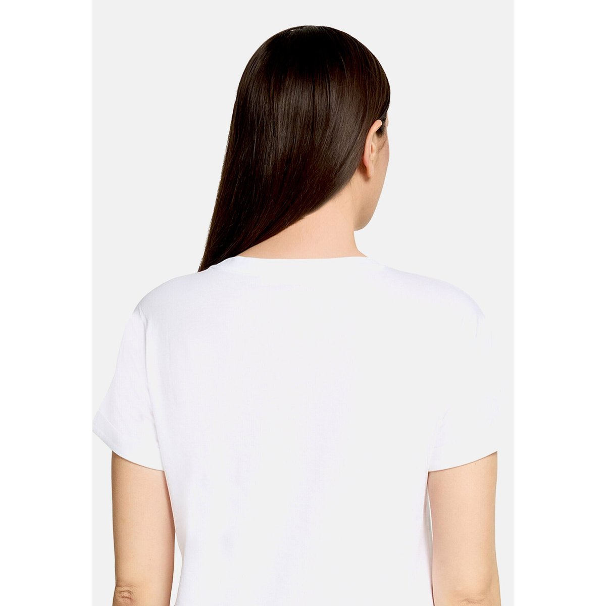 Haut casual à broderies patch white/silver, BETTY & CO