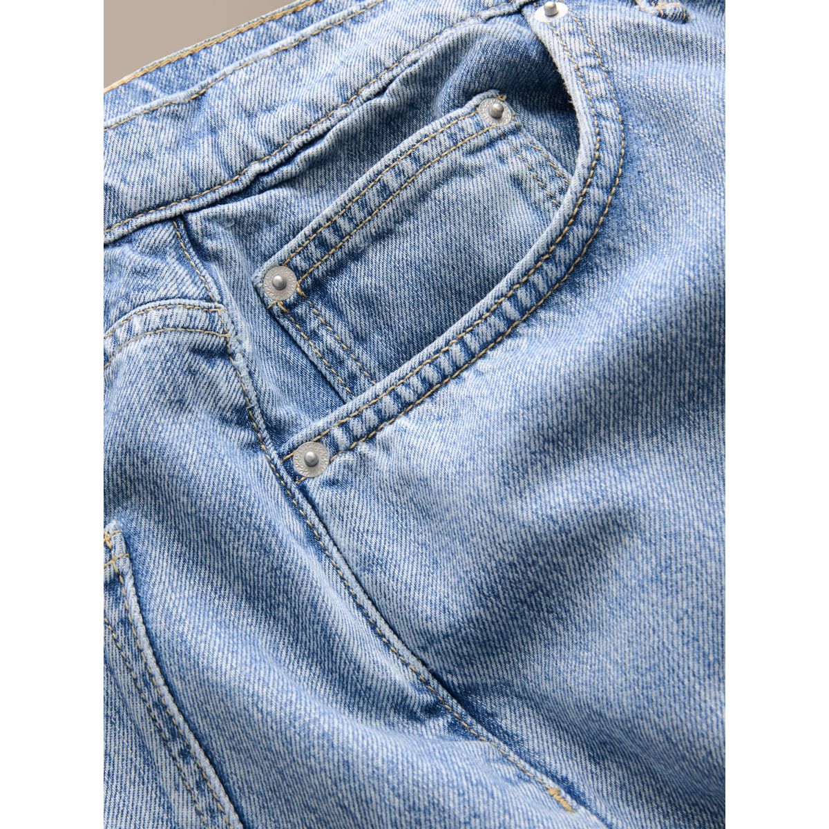 Jean doux signature jean bleu clair, NEXT