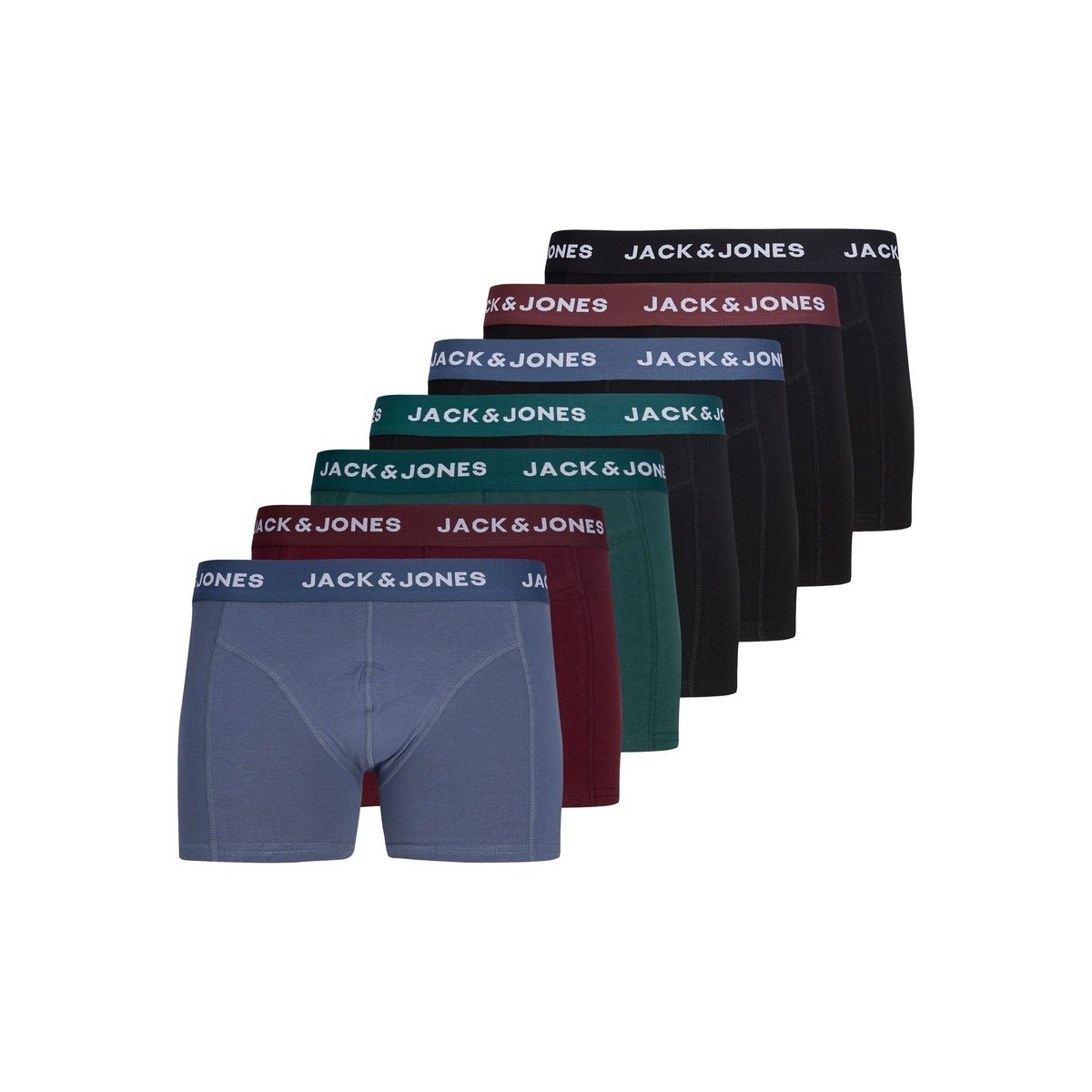 Maillots Pack de 7 Maillots noire - black, JACK & JONES