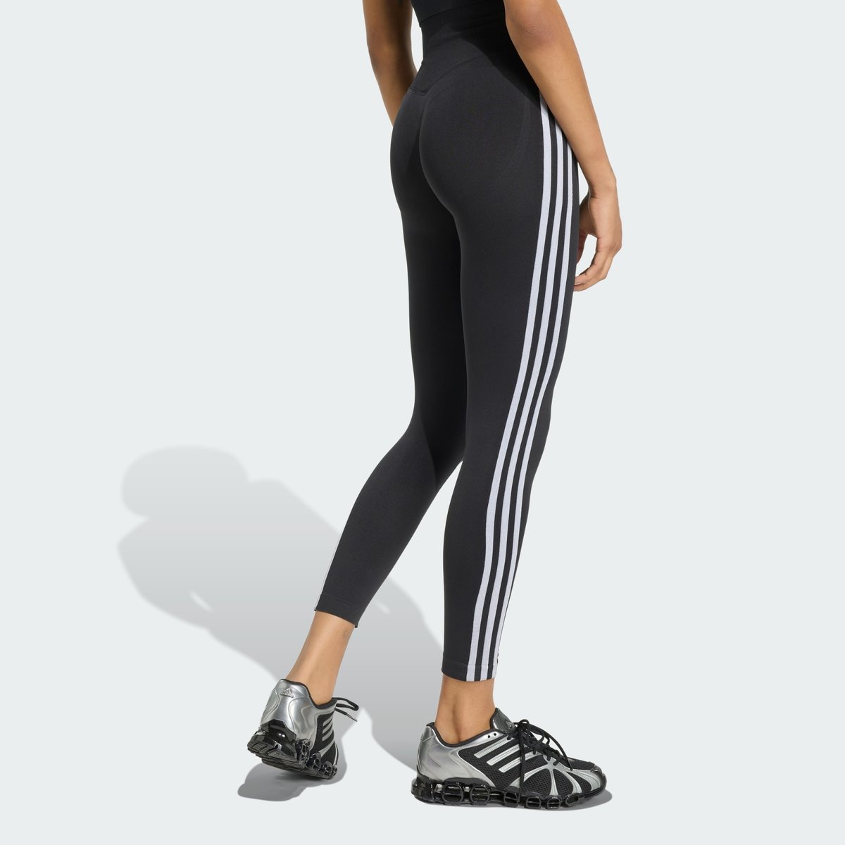 Legging Sans Couture Essentials 3 Bandes Legging Sans Couture Essentials 3 Bandes black, adidas Originals