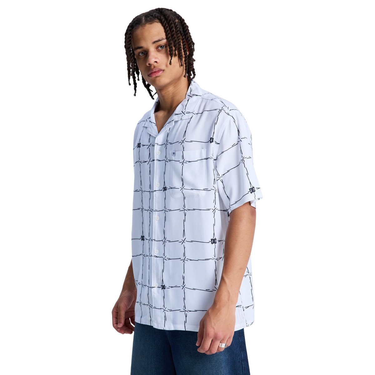DC Shoes Apparel|Tops Homme EDYWT03272 blanc white, DC SHOES