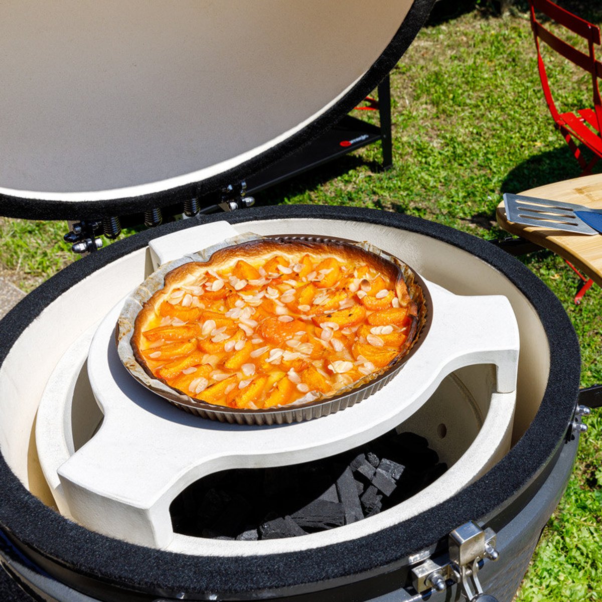 Barbecue kamado à charbon noir, SOMAGIC