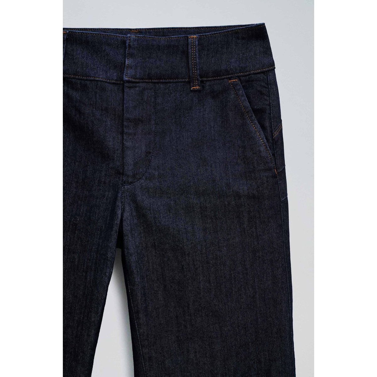 SECRET CHINO PUSH IN DROIT bleu denim, SALSA JEANS